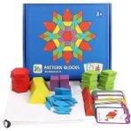 (Kutu Ile) 155 Adet 3D Ahşap Bilmecenin Erken Çocukluk Eğitimi Geometrik Tangram Ahşap Oyun