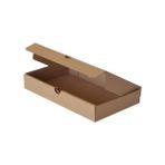 Kutuavm Pide Kutusu 25x16x4 cm Kraft 50 Adet