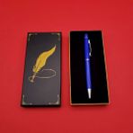 Kutulu Mavi Touchpen Tükenmez Kalem - Çok Renkli - Düz - Standart