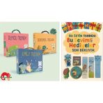 Kutulu Puzzle + Kitap Seti 3 Lü (Büyümek Trenim + Duygu Trenim + Uyku Trenim)