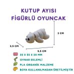 Kutup Ayısı Figür -Minyatür Oyuncak