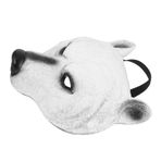 Kutup Ayısı Maskesi Parti Için Maske Kostümler Yüz Maskesi Led Maske Kürklü Kurt Maskesi Hayvan Yüz Kostümü Şişme Ayı Kostümü Erkekler Maskeli Balo Domuz Köpek Peruk Geyik Pu Beyaz GALPADA