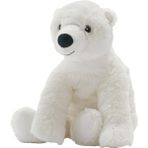 Kutup Ayısı Peluş Oyuncak, Snuttıg Yumuşak Oyuncak, Beyaz, 29 cm