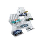 kutuTR 5 Araçlık Plastik 3d Yazıcı Ile Yapılmış Duvar Rafı ( Hotweels )