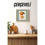 Kututr Ahşap Çerçeveli Mdf Kare Tek Tablo Kendi Setinizi Oluşturacağınız Liste Mutfak,Çerçeveli Tx1062 42 X
