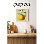 Kututr Ahşap Çerçeveli Mdf Kare Tek Tablo Kendi Setinizi Oluşturacağınız Liste Mutfak,Çerçeveli Tx1064 23 X
