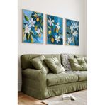 Kututr Ahşap Çerçeveli Mdf Tablo Seti Matisse Bohem Kusama Salon Ve Oturma Odası İçin Çt3072,Çerçeveli Çt3072 32 X 42