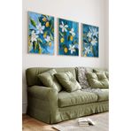 Kututr Ahşap Çerçeveli Mdf Tablo Seti Matisse Bohem Kusama Salon Ve Oturma Odası İçin Çt3072,Çerçeveli Çt3072 42 X 62