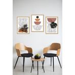 Kututr Dekorize Mdf 3 Parça Mm Çerçeve Görünümlü Bohem Tablo 3022,3022 30 X 40