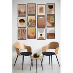 KutuTR Dekorize Mdf Tablo Seti 12 Parça - Salon Oturma Odası İçin Duvar Dekoru Çerçeve Görünümlü ONK 1006 21 x 30