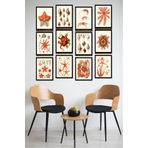 Kututr Dekorize Mdf Tablo Seti 12 Parça Salon Oturma Odası İçin Duvar Dekoru Çerçeve Görünümlü Onk 1031,Onk 1031 13 X 17