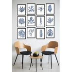 Kututr Dekorize Mdf Tablo Seti 12 Parça Salon Oturma Odası İçin Duvar Dekoru Çerçeve Görünümlü Onk 1036,Onk 1036 30 X 40