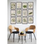 Kututr Dekorize Mdf Tablo Seti 12 Parça Salon Oturma Odası İçin Duvar Dekoru Çerçeve Görünümlü Onk Seri,Onk 1028 30 X 40