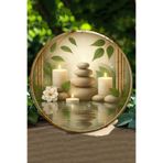 Kututr Doğallığı Evinize Taşıyın Uv Baskılı 3D Gürünümlü Mdf Duvar Süsü– 33X33 Cm & 20X20 Dt119,Ahşap Dt119 20 X
