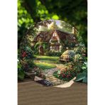 Kututr Doğanın Huzurunu Evinize Taşıyın! 3D Görünümlü Uv Baskı Mdf Duvar Süsü – 33X33 Cm & 20X20 Dt237,Ahşap Dt237 33 X