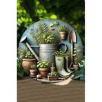 Kututr Evinize Doğallığın Huzurunu Getirin Uv Baskılı 3D Gürünümlü Duvar Süsü – 33X33 Cm & 20X20 Dt167,Ahşap Dt167 33 X
