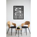 Kututr Kişiye Özel İsim Ve Tarih Yazdırılabilir Mdf Tablo,Çerçeve Görünümlü 21 X 30
