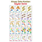 kutuTR Notpa 20 Parça Sayılar Serisi Zeka Kartları Eşleştirme Oyunu Hafıza Kartı Ahşap Eğitici Puzzle