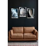 kutuTR NOTPA 3'lü Pleksi Kenar Kolaj Çizim Tablo Set 2-21x30 cm Siyah MDF Duvar Tablosu, 8692016028103
