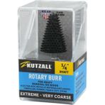 Kutzall Extreme TX-34C Konik Çam Tipi Törpü Ekstra Kalın Diş - Yok