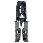 Kuuddker RJ45 Ağ Kablo Test Cihazı Kesici Kesici Alet Cat7 Cat6 Cat5 RJ11 RJ12 RJ45 Metal Sıkma Pensesi