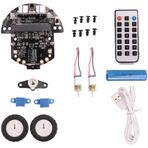 Kuuddker Şarj Edilebilir Pil (A) ile STEM Kodlama Eğitimi için BBC Microbit V2 ve V1 Tabanlı Programlanabilir Robot Kiti