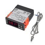 Kuuddker ZFX-7016K Akıllı Kontrol Cihazı Yüksek Sıcaklık Dijital Termostat Ayarlayıcı 999 Derece Fırın Kontrol Anahtarı