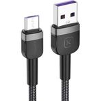 Kuulaa AL-32681 Micro USB 3 A Hızlı Şarj 1 mt Android USB Şarj Kablosu