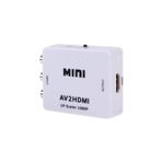 Kuvars Rca Tos Lale Av To Hdmi Çevirici Dönüştürücü Adaptör Görüntü Ses Çevirici