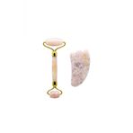 Kuvars Roller Ve Yaprak Gua Sha Taşı