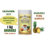 Kuybet Kahvecilik Ananas Aromalı Türk Kahvesi 1 kg Ekonomik Boy