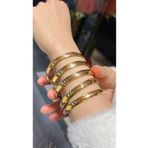 Kuyumcu Nurettin 10 gr Düz Desenli 22 Ayar Altın Bilezik