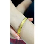 Kuyumcu Nurettin 10 gr Düz Kum Desenli 22 Ayar Altın Bilezik