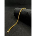 Kuyumcu Nurettin 6 Gram Halat Bileklik 22 Ayar Altın