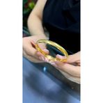 Kuyumcu Nurettin Yatırımlık İşçiliksiz Trabzon Desenli 8 gr 22 Ayar Altın Bilezik