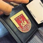 Kuyumcudan Kara Kuvvetleri Rozetli Cüzdan - 00-Siyah