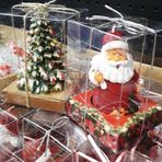 Kuzey 2 Adet Yılbaşı Mumu Noel Baba Mumu + Çam Ağacı Mumu Gerçek Mum Yılbaşı Süsleri Noel Mum