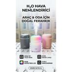 KUZEY AKSESUAR Hava Nemlendirici Buhar Makinesi H2o Oda Araç Ve Ortam ferahlığı KABLOLU