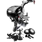 Kuzey Çapa K75X 2+1 Uras Serisi Titanyum Şanzıman 6.5 Hp Benzinli Çapalama Makinesi Bıçak ve Tekerlekler Dahil