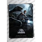 Kuzey Craft Jurassic World Metal Poster Duvar Tablosu Özel Tasarım Hediye Parlak HD Baskı Premium Dekor