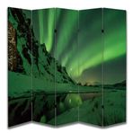 Kuzey Işıkları Tasarımlı Oda Bölücü Paravan 180 x 200 cm
