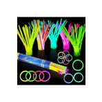 Kuzey NEON GLOW STİCK IŞIKLI FOSFOR ÇUBUK IŞIKLI BİLEKLİK 200 ADET IŞIKLI KOLYE IŞIKLI ÇUBUK NEON IŞIK RENKLİ