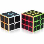 Kuzey Oyuncak 2 SET PROFESSIONAL QY SPEED CORBON FİBER CUBE VIP 2Lİ SET 2X2 ZEKA KÜPÜ 3X3 ZEKA KÜPÜ RUBİKS CUBE