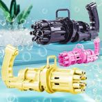 Kuzey Oyuncak 3 Adet Pembe Gold Siyah Çoklu Köpük Atan Köpük Tabancası Bubbles Gun Pilli Baloncuk Tabancası 20X7CM - Renkli