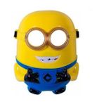 Kuzey Oyuncak LED Işıklı Maske Işıklı Minyonlar Maskesi LED Light Minions Mask Işıklı Cadılar Bayramı Maskesi - Standart - Sarı