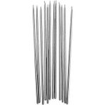 KUZEY OYUNCAK VIP 35 CM 8 PCS CHURCH METALLIC SİLVER CANDLES GÜMÜŞ ARINMA MUMU 8 ADET İNCE MUM GÜMÜŞ KİLİSE MUMU