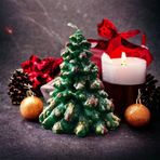 Kuzey Pıne Tree Candle Vıp Kalite Yılbaşı Mumu Çam Ağaçlı Mum Gerçek Mum Çam Ağacı Mum Yılbaşı Süsleri