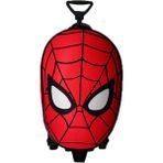 Kuzey Trend Örümcek Spiderman Çekçekli Kreş Anaokul Günlük Çocuk Sırt Çanta Valiz - Çok Renkli - okul çantası - standart