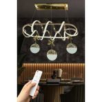 Kuzey Yemek Masası 3 Toplu Ithal LED Avize - 1 - Gold