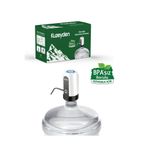 KUZEYDEN BPA'sız Şarjlı Damacana Pompası Beyaz | BPA'sız Boru | 10L - 15L - 19L | 1200 mAh | Beyaz